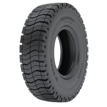M-ROCK earthmoving tyre designed for Rigid Dump Trucks, offering excellent durability, traction, and cut resistance in tough mining conditions.