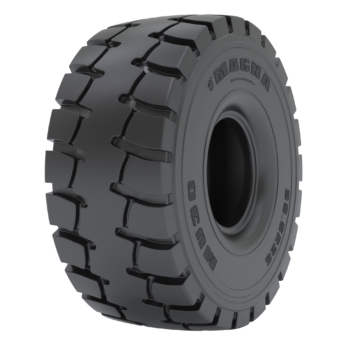 Magna MU30 underground mining tyre for Wheel Loaders, Underground Loaders, and Underground Dump Trucks, offering superior durability, traction, and cut resistance.